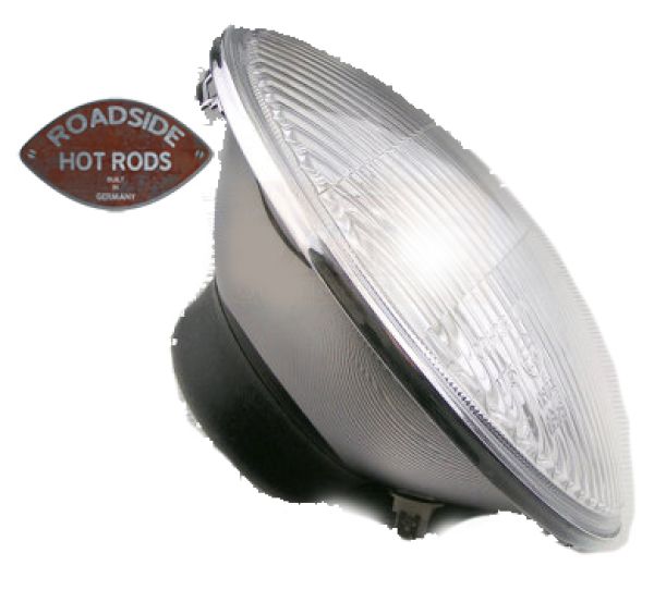 7" H4 Headlight with Parking Light Domed Glass E checked RE.13811.00