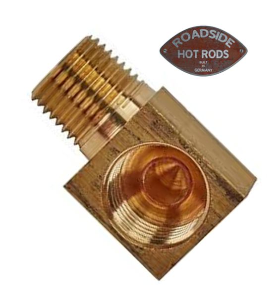 Adapteranschluss 90° Messing 910-31817 *