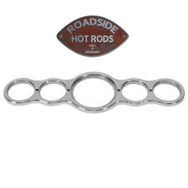 Speedway Universal Scalloped 5-Gauge Dash Panel 911-40411