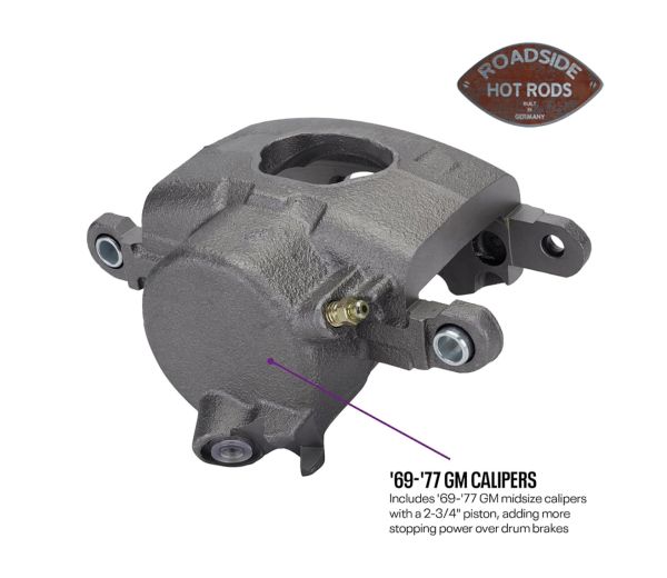 Deluxe Disc Brake Kit 1947-59 Chevy Half-Ton Pickup 910-31916
