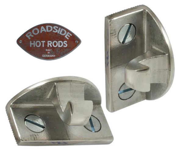 Bob Drake Türschließer Edelstahl 2er-Set Ford 1935-38 Cabrio 48-742330-SS