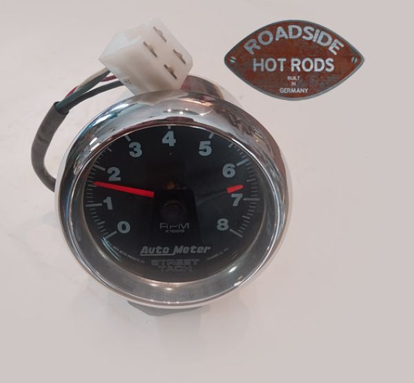 Auto Meter Tachometer Mounting Chrome GBR-DZM8775