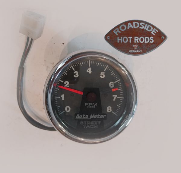 Auto Meter Tachometer Mounting Chrome GBR-DZM8775