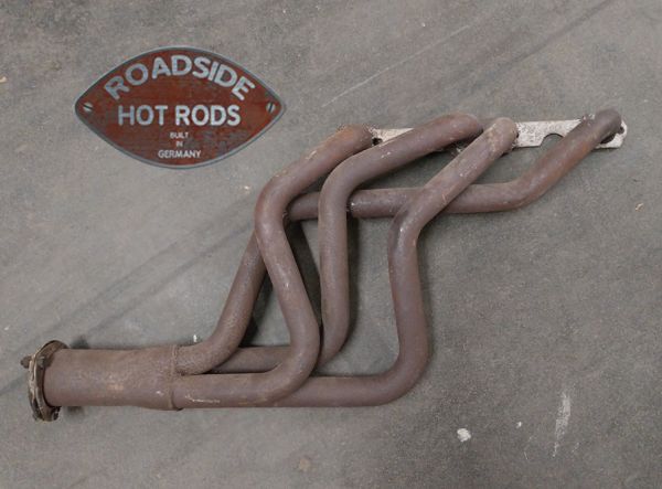 Einzelner gebrauchter Auspuff Fächerkrümmer V8 SBC Chevy Rechts GBR-RH34010 *