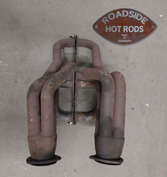 Gebrauchter Auspuff Fächerkrümmer V8 SBC Chevy GBR-35211155 *