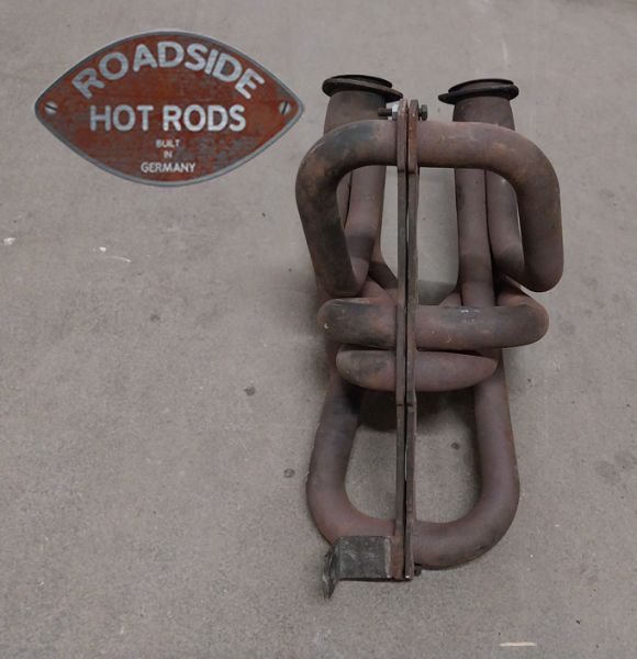 Gebrauchter Auspuff Fächerkrümmer V8 SBC Chevy GBR-35211155 *