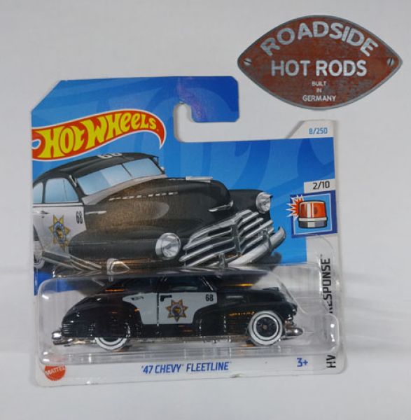 Hot Wheels Model-Auto 1:64 Polizei '47 Chevy Fleetline Schwarz P19478250B