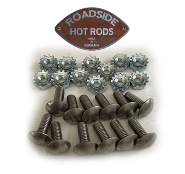 Scheinwerfergehäuse Befestigungsschrauben Edelstahl 1928-34 Ford A-13011-MB *