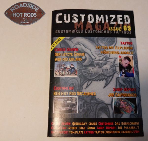 Booklet Customized Magazin Custombikes Customcars Tattoos ISSUE09 *