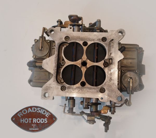 REBUILT Holley Carburetor 4BBL 650cfm Doublebumper 4777-2