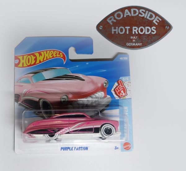 Hot Wheels Model-Auto 1:64 Purple Passion Rosa HW Fan Driven 46250-3 *