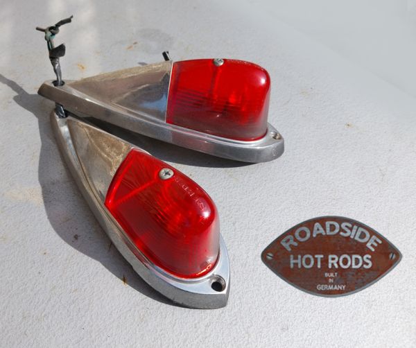 Gebrauchte Dach Positionsleuchten Lampen Set Rot GBR-PL1950R *