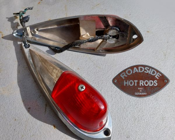 Gebrauchte Dach Positionsleuchten Lampen Set Rot GBR-PL1950R *