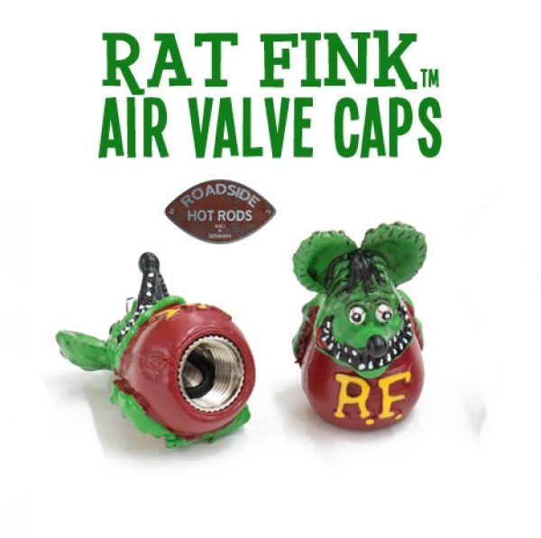 MOONEYES Ventilkappen Rat Fink Ed Roth Big Daddy  MOON RAF280GR
