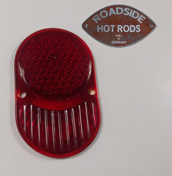 NOS 1925-30 Chevrolet alle Modelle Rücklicht Austausch Rücklicht Glas  1019-D *