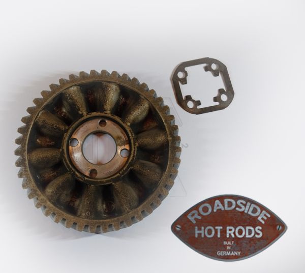Nockenwellenrad inkl. Sicherungsblech Ford Flathead 1949-53 Ford 8BA STR-8BA-C *