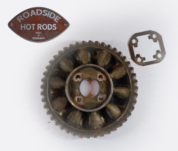 Nockenwellenrad inkl. Sicherungsblech Ford Flathead 1949-53 Ford 8BA STR-8BA-C *