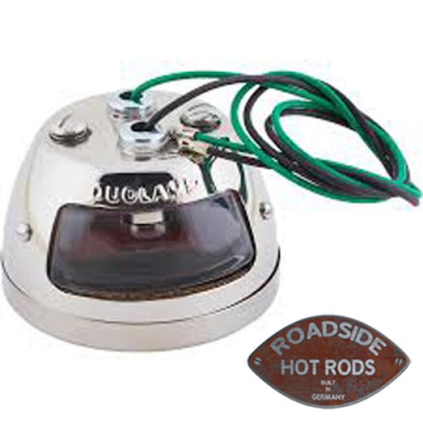 1932 Ford Stainless Steel Left Tail Light 12 Volt Exact Reproduction 911-37005-L