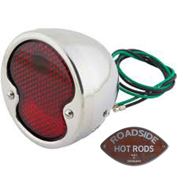 1932 Ford Stainless Steel Right Tail Light-12 Volt-Exact Reproduction 911-37005-R