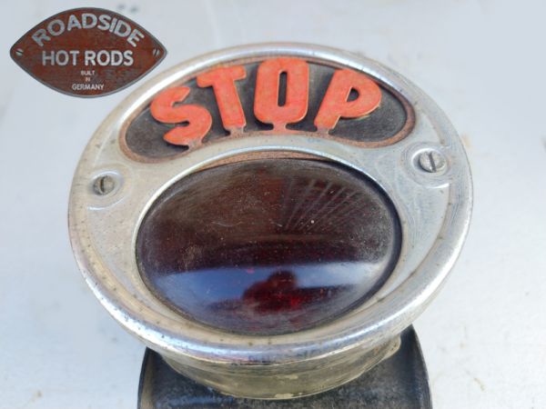 Ford Model T Rücklicht STOP mit Kennzeichenhalter GBR-MT-RLB-2627