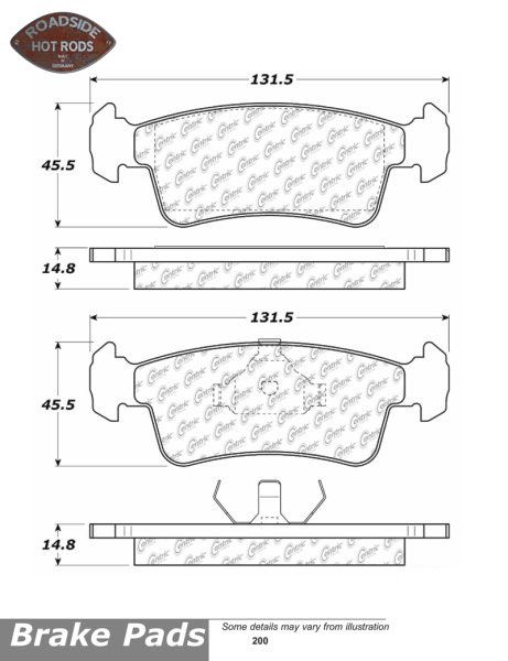 Total Brake Bremsscheiben Bremsbeläge Beläge Suzuki Samurai MKD359 *