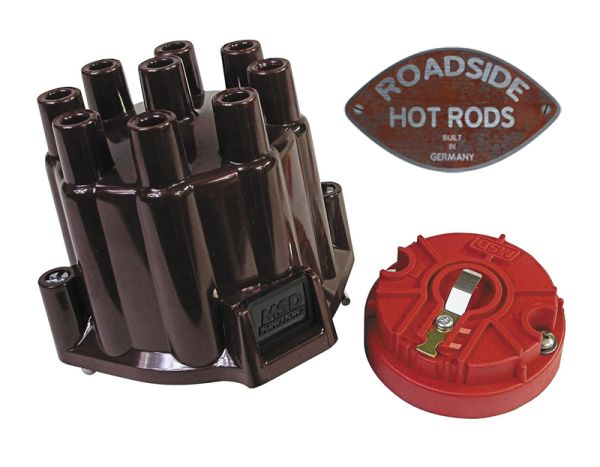 MSD-Ignition Verteilerkappe Kappe Finger "Cap-A-Dapts" Kit V8 MSD-8442 *