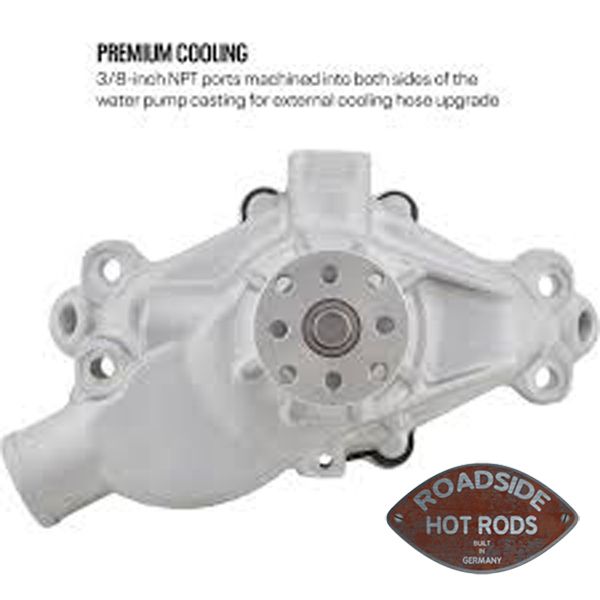 Water Pump Alu SBC Short Heavy Duty 910-15581