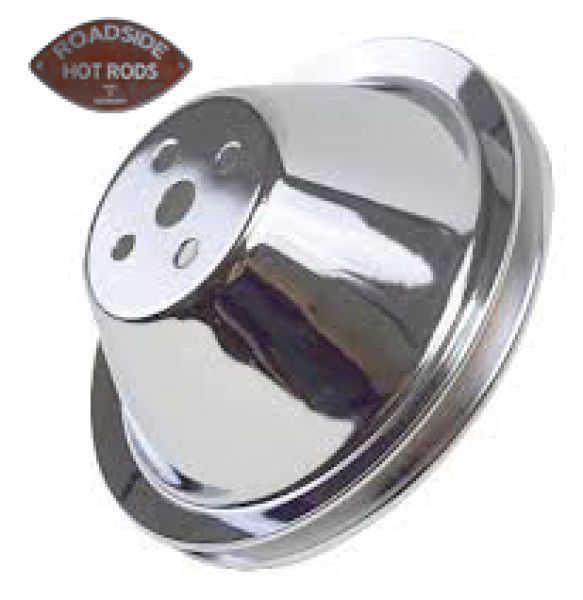 Water Pump Pulley SBC Chrome R9604