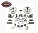 1937-48 Ford Spindle Front Disc Brake Kit 5 on 4-3/4 Metric Caliper 910-31946