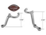 Speedway Zinc Plated 1937-48 Ford Drop Steering Arms, 3-3/4 Drop 702-2756-PLN
