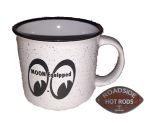 MOONEYES MOON Keramik Tasse "Campfire Mug Cup" MQG174WH